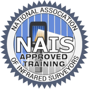 NAIS Approved Infrared Thermographer certification badge